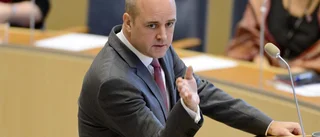 Raljant i sin roll som statsminister