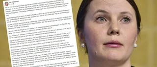Karkiainens egna ord efter samtalet med statsministern: " Uttalade sitt fulla förtroende för mig"
