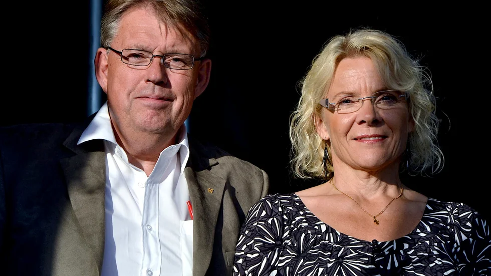 Lennart Johansson och Eva Plumppu