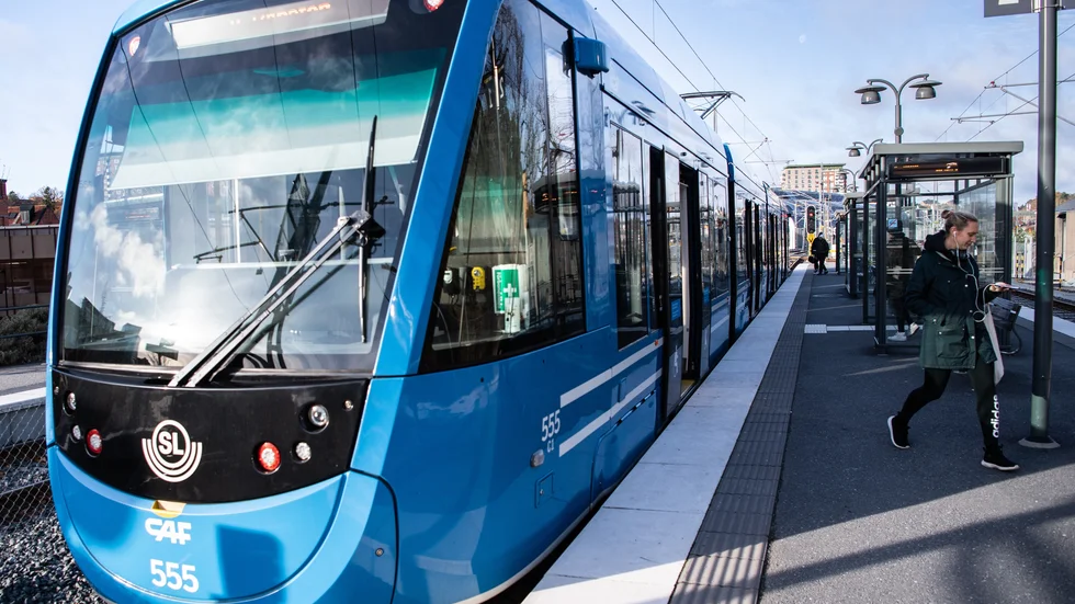Stockholm Lokaltrafik (SL) har fått ett saftigt skadestånd. Arkivbild.
