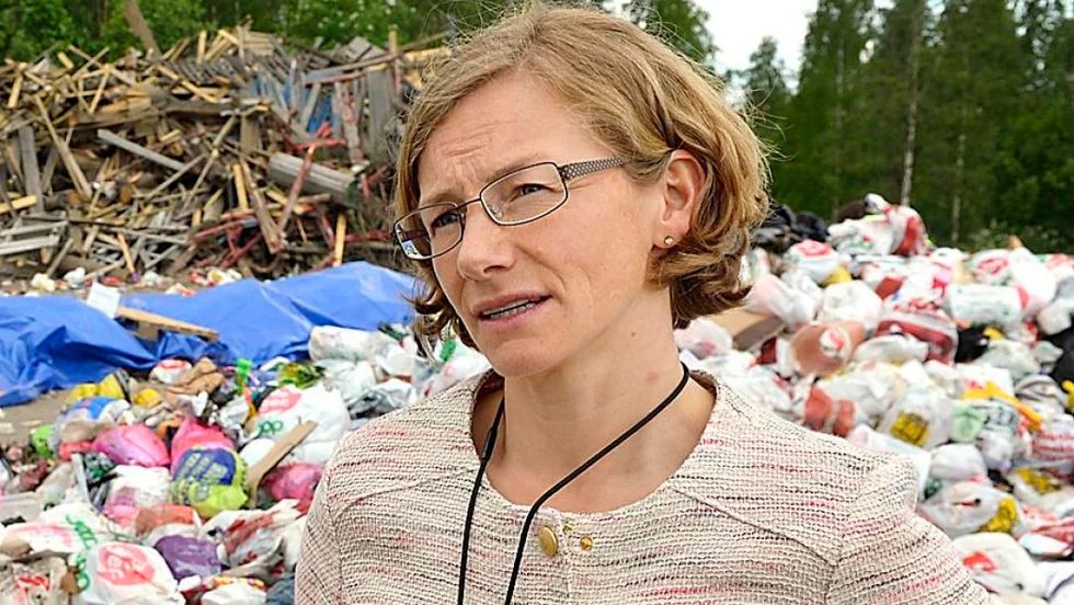 Agneta Lantto Forsgren, verksamhetschef avfall i Skellefteå kommun.