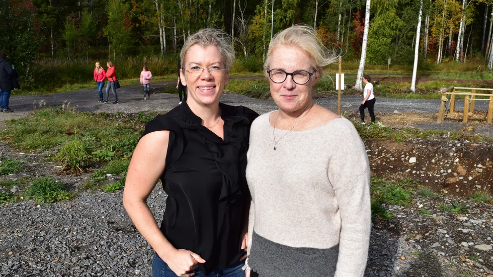 Emma Ågren och Maria Edstedt, till vardags lärare i Umeå, startade upp lägret.