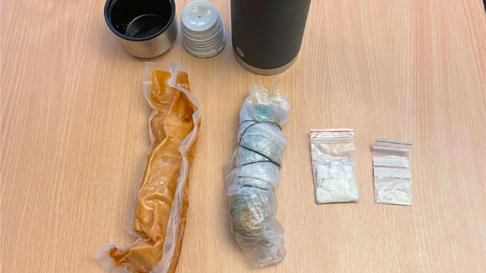 Två män från Piteå döms till fängelse för narkotikabrott efter att polisen funnit en knarkgömma i en termos i skogen utanför Bertnäs.