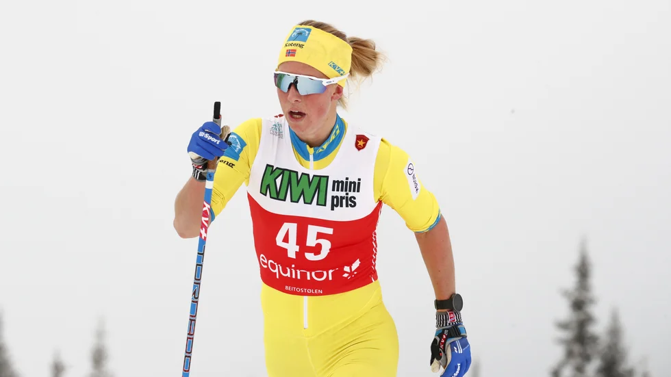 Astrid Øyre Slind vann långloppscupens individuella premiär i Orsa. Arkivbild.