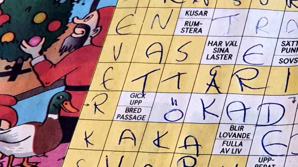 Lördagskrysset.