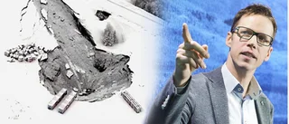 Formen på slukhålet väcker reaktioner • Presschefen svarar: "Visst har vi fnissat åt den" 