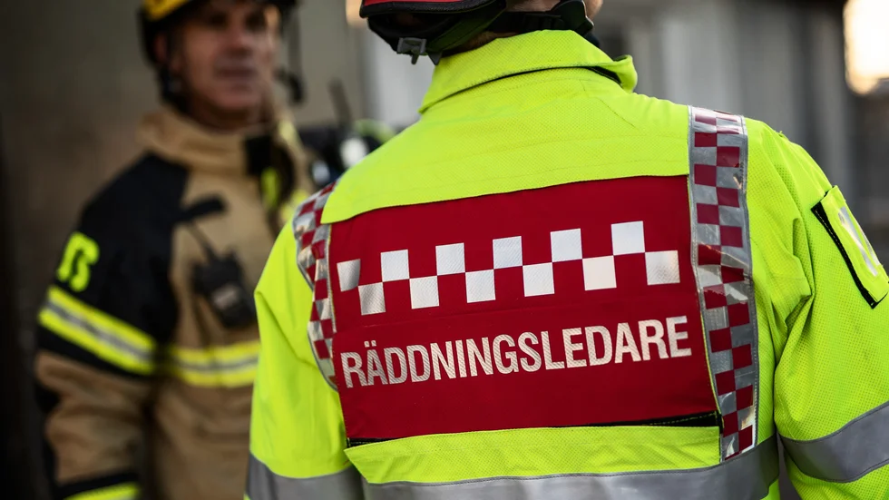 Larmet kom in vid 16:30-tiden.