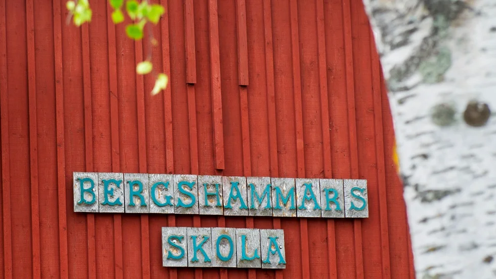 Återkommande skadegörelse på Bergshammars skola.