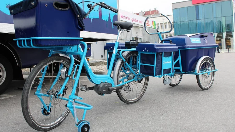 En postcykel modell modernare.