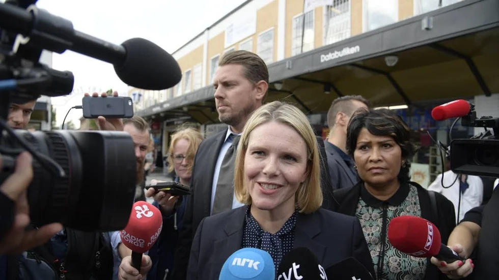 Stor framgång. Sylvi Listhaug är en rättfram och kontroversiel politiker i Norge. Hon hade en framgångsrik kampanj i Sverige.