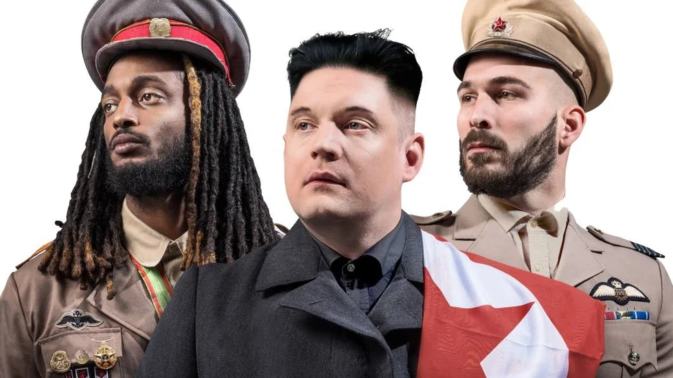 Semst. Årets trio består av Jonathan Unge (längst fram) Ahmed Berhan och Branne Pavlovic.