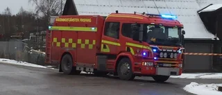 Företag utrymt efter gasläcka