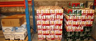 Smugglade 150 liter starksprit
