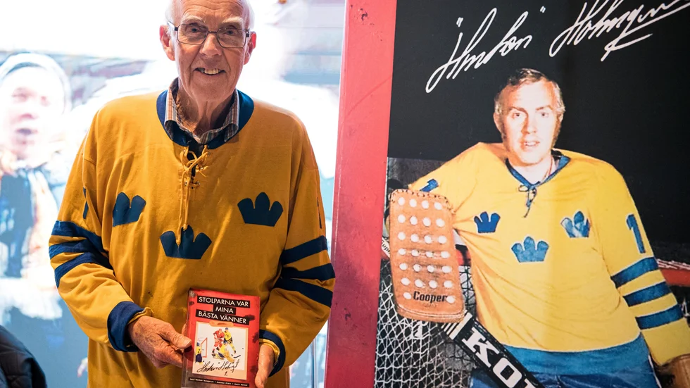 Leif Holmqvist kommer att signera sin bok i Plivit Arena under onsdagen.