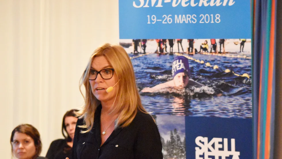 Viktig kväll. Sinnika Sjunnesson var mycket nöjd med alla synpunkter och idéer som de 70-talet besökarna kom med.