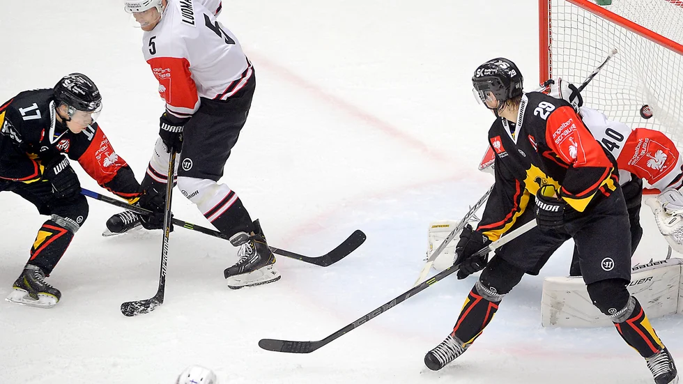Sen kvittering. Pär Lindholm ordnade fram kvitteringen med 18 sekunder kvar i 8-delsfinalen 2014.