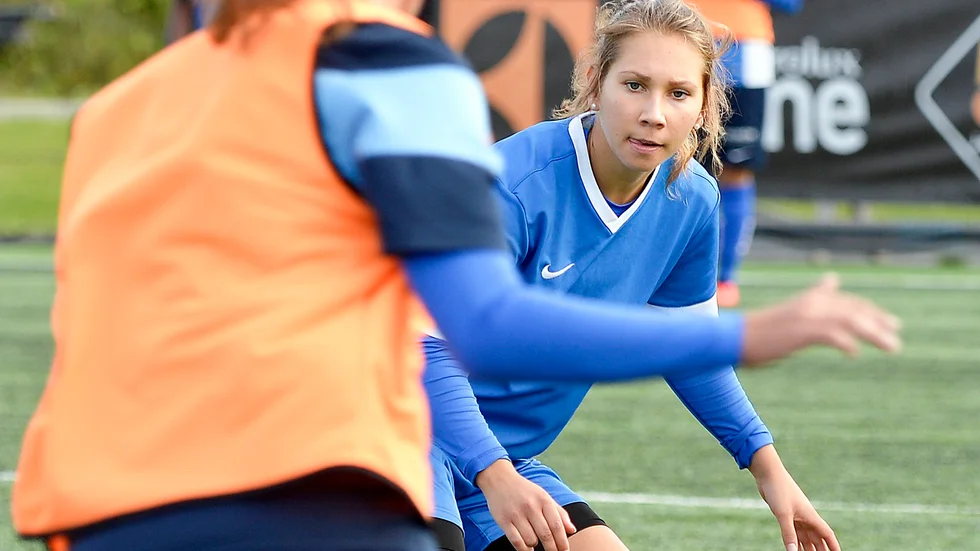 Annina Wede gjorde Sunnanås enda mål.