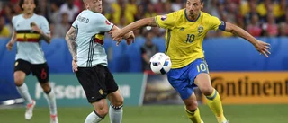 Sverige utslagna ur fotbolls-EM