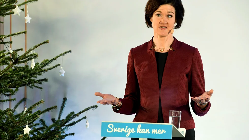 Anna Kinberg Batras barska kritik av rikspolischef Dan Eliasson kan leda till att han får behålla jobbet. Foto: Jonas Ekströmer/TT