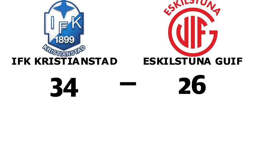 IFK Kristianstad vann mot Eskilstuna Guif