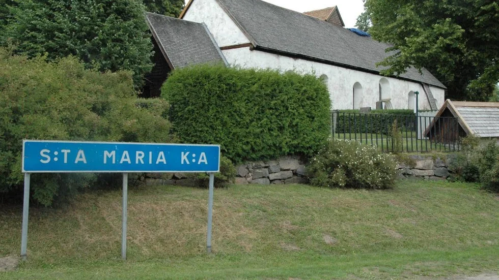 Kyrka. Sanka Maria användes som förråd i nästan 100 år.