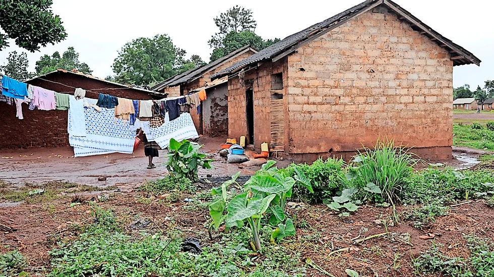 Partnerskap. Staden Jinja i Uganda har Skellefteå haft utbyte med under flera år.