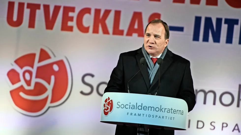 S-kongressen. Krisrubrikerna handlar om Moderaterna, men under ytan är Socialdemokraterna lika vilsna i ett nytt politiskt landskap. Foto: Pontus Lundahl/TT.