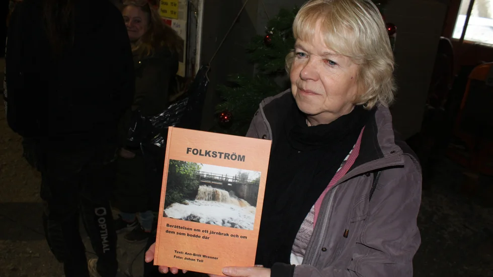 Ann-Britt Wrenner är nu klar med nya boken om Folkström.