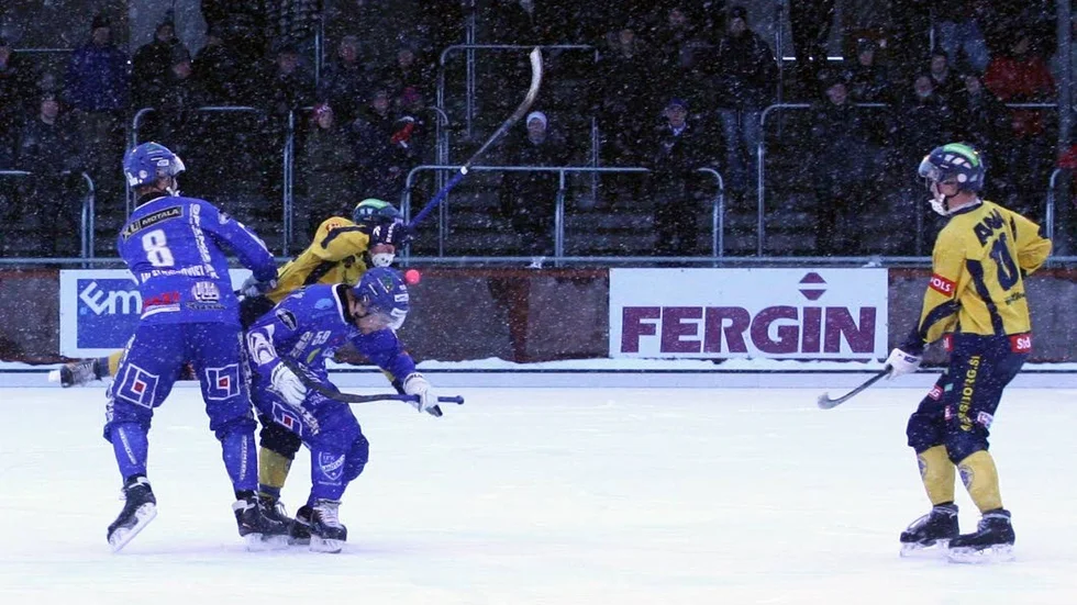 IFK:s försvar höll oftast rent framför målet.