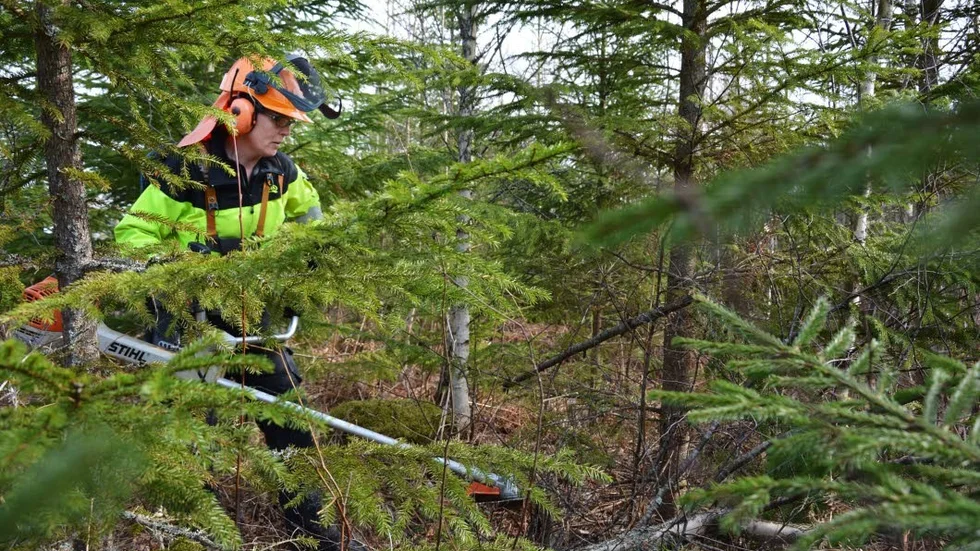 Oländigt. Arbetet är fysiskt påfrestande, men inte värre än inom lantbruket.