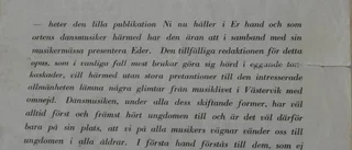 Notbladet presenterade våra musiker