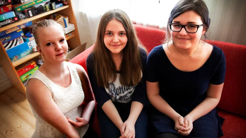Ellen Nyberg, Isabell Hallebjörk och Beatrice Davidsson medverkar vid uppsättningen av African Madonna i Linköping i dag, lördag.