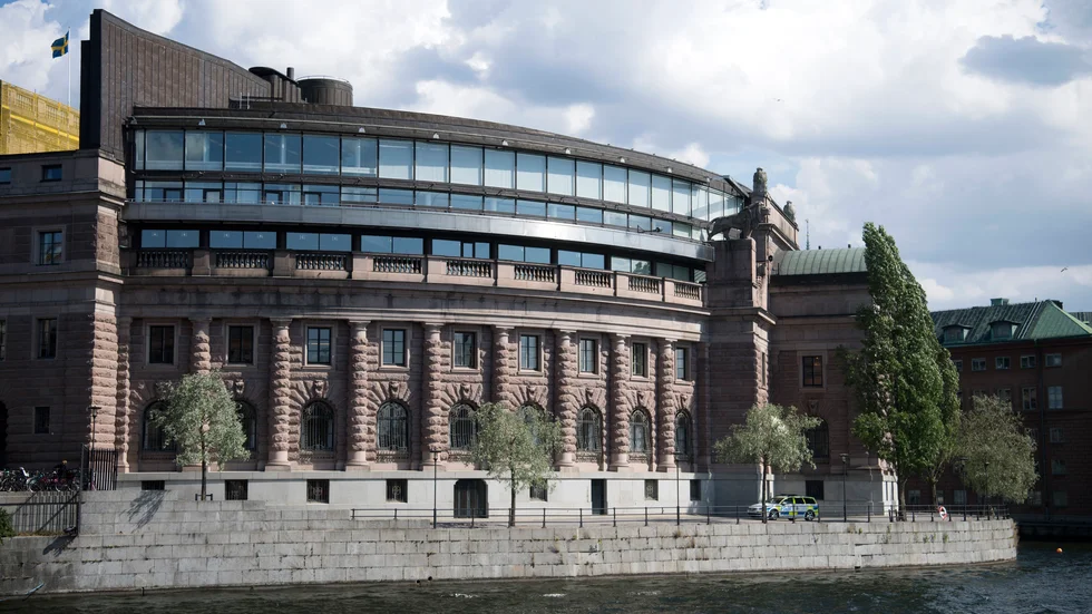Riksdagshuset i Stockholm. Arkivbild.