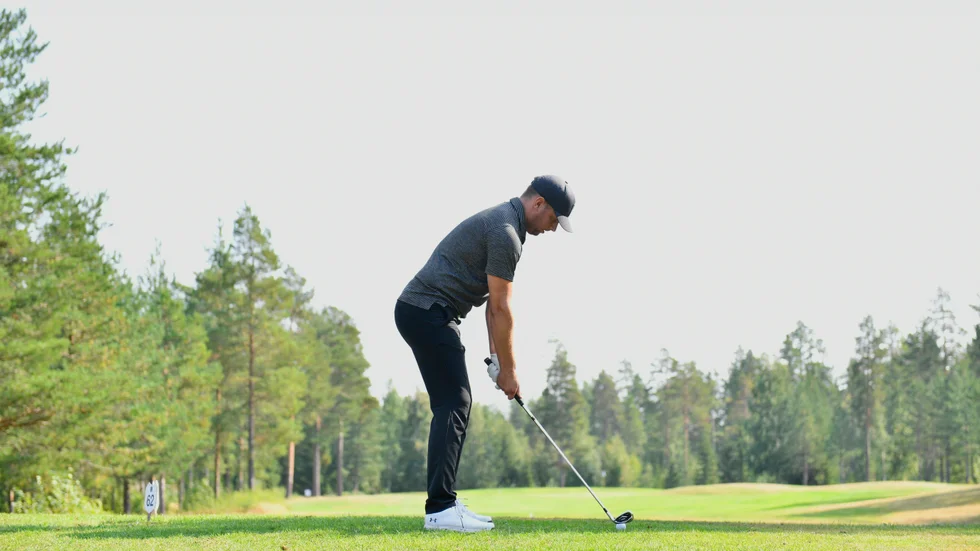 Golfens dag och Norrangolfen rörde sig runt på golfbanan när Norran var på plats.