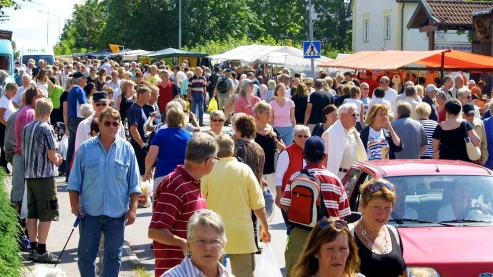 Befolkningen ökar på landsbygden.