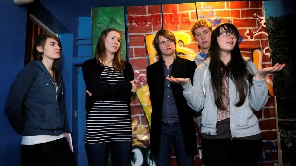 Kristin Erlandsson, Julia Andersson, Alexander Brännlund, Samuel Holm och Olivia Sandberg är medlemmar i Ny Generation.