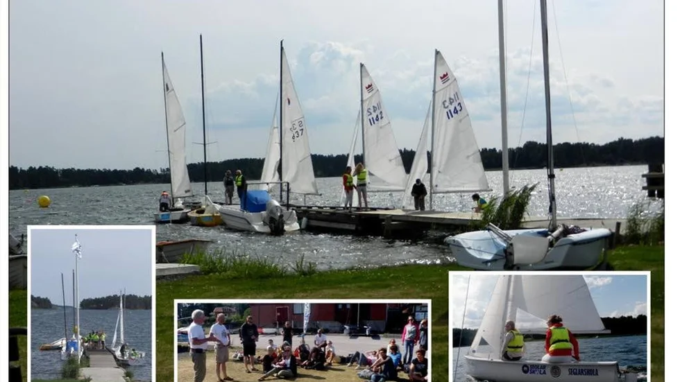 Deltagarna på Lions ungdomsläger kommer ifrån hela världen. Den gångna helgen provade de på segling och golf i Loftahammar för första gången.