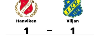 Oavgjort för Viljan borta mot Hanviken