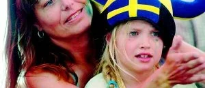 VM-fest hemma i trädgården