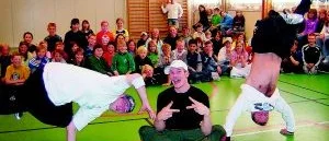 Breakdans  
i Hjorted