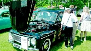 En riktig pärla. Håkan Olofsson från Gunnebo äger den här kanonfina Volvo PV 544 från 1961-62, en bil som man kan tro är tagen direkt från bandet vid fabriken.