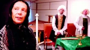 Kvinnokraft. En redaränka (Anita Andersson) vill ha rättigheter för att bedriva sjöfart. Men det tycker inte stadens starka män är en bra sysselsättning för kvinnor.