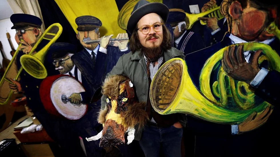 Rasmus Sköld får Vadstenas kulturstipendium 2014.