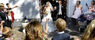 Frida och Martin vigdes samma dag som Daniel och Victoria
