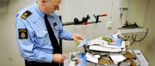 700 kilo godis låg i skogen