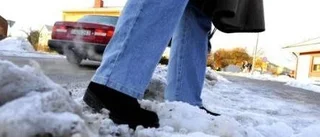 Klagomål på snö och halka