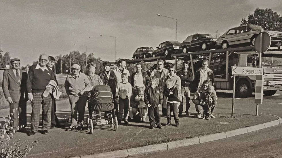 Upprörda. ”Tänk på barnen och sänk hastigheten” sade de boende i Hummelsta upprört i oktober 1989.