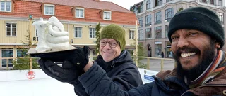 Skapelseberättelsen tar form i snö