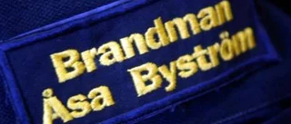 Åsa brinner för brandmannayrket