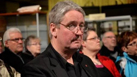 Kent Ögren mötte Kirunaborna i stadshuset för en öppen diskussion om närsjukvården. Foto: Åsa Poromaa
